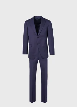 Paul Stuart Blazers & Jackets|Suits & Tuxedos^All Year Wool Andrew Suit Navy