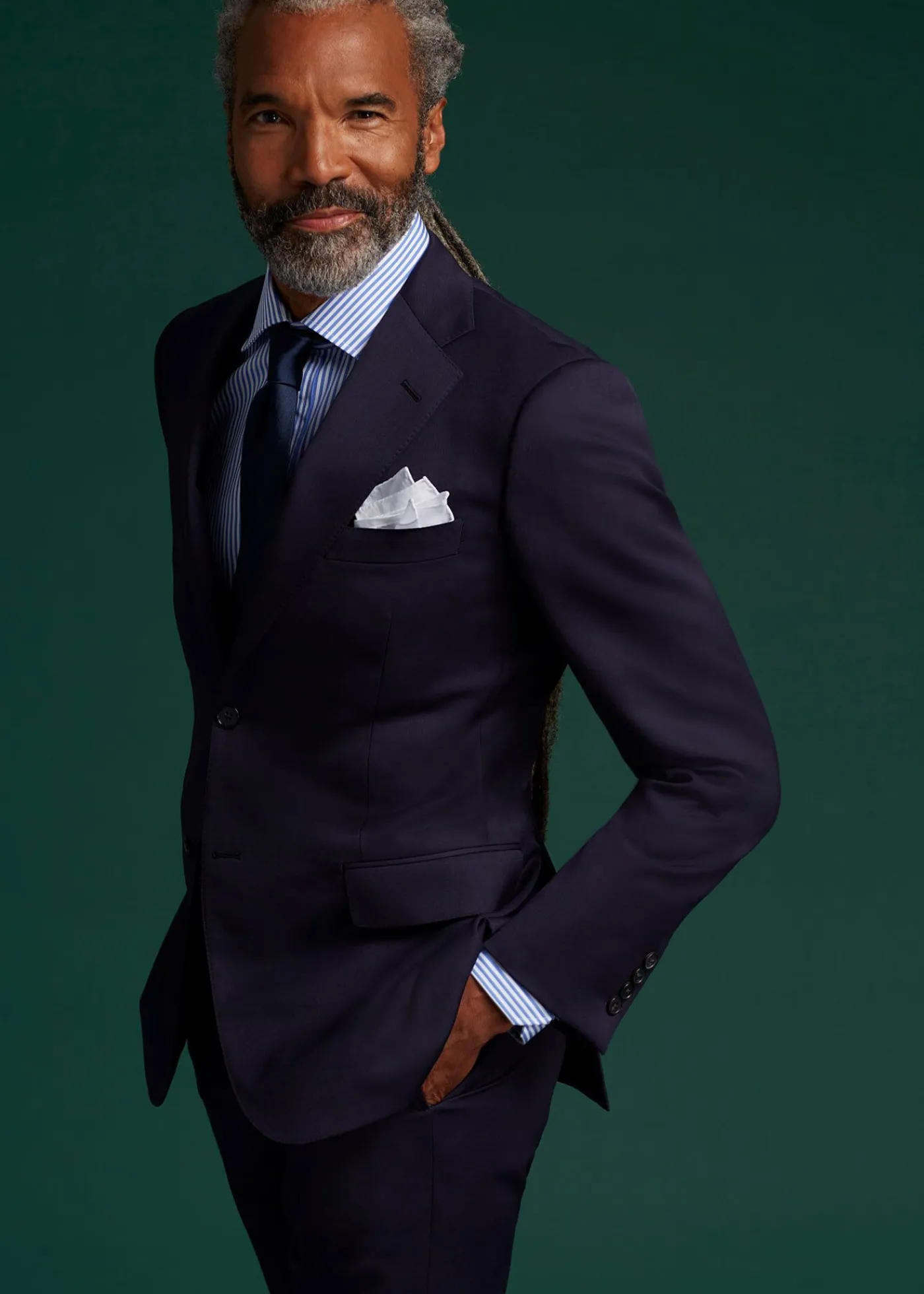 Paul Stuart Blazers & Jackets|Suits & Tuxedos^All Year Wool Andrew Suit Navy