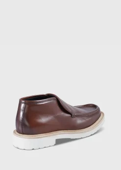 Paul Stuart Boots|Lace-Ups & Oxfords^Barcelona Leather Boot Brown
