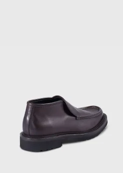 Paul Stuart Boots|Lace-Ups & Oxfords^Barcelona Leather Boot Dark Brown