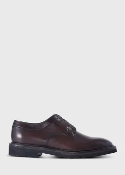Paul Stuart Lace-Ups & Oxfords^Bartlett Leather Derby Dark Brown