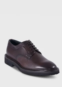 Paul Stuart Lace-Ups & Oxfords^Bartlett Leather Derby Dark Brown