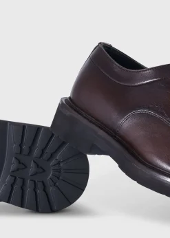 Paul Stuart Lace-Ups & Oxfords^Bartlett Leather Derby Dark Brown