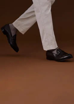 Paul Stuart Loafers^Bastion Leather Loafer Dark Brown