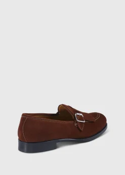 Paul Stuart Loafers^Bastion Suede Loafer Brown