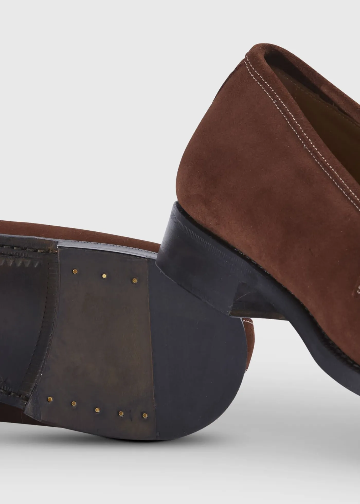 Paul Stuart Loafers^Bastion Suede Loafer Brown