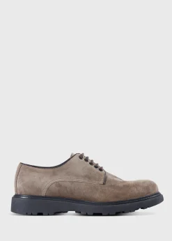Paul Stuart Lace-Ups & Oxfords^Baylor Suede Lace Up Derby Taupe