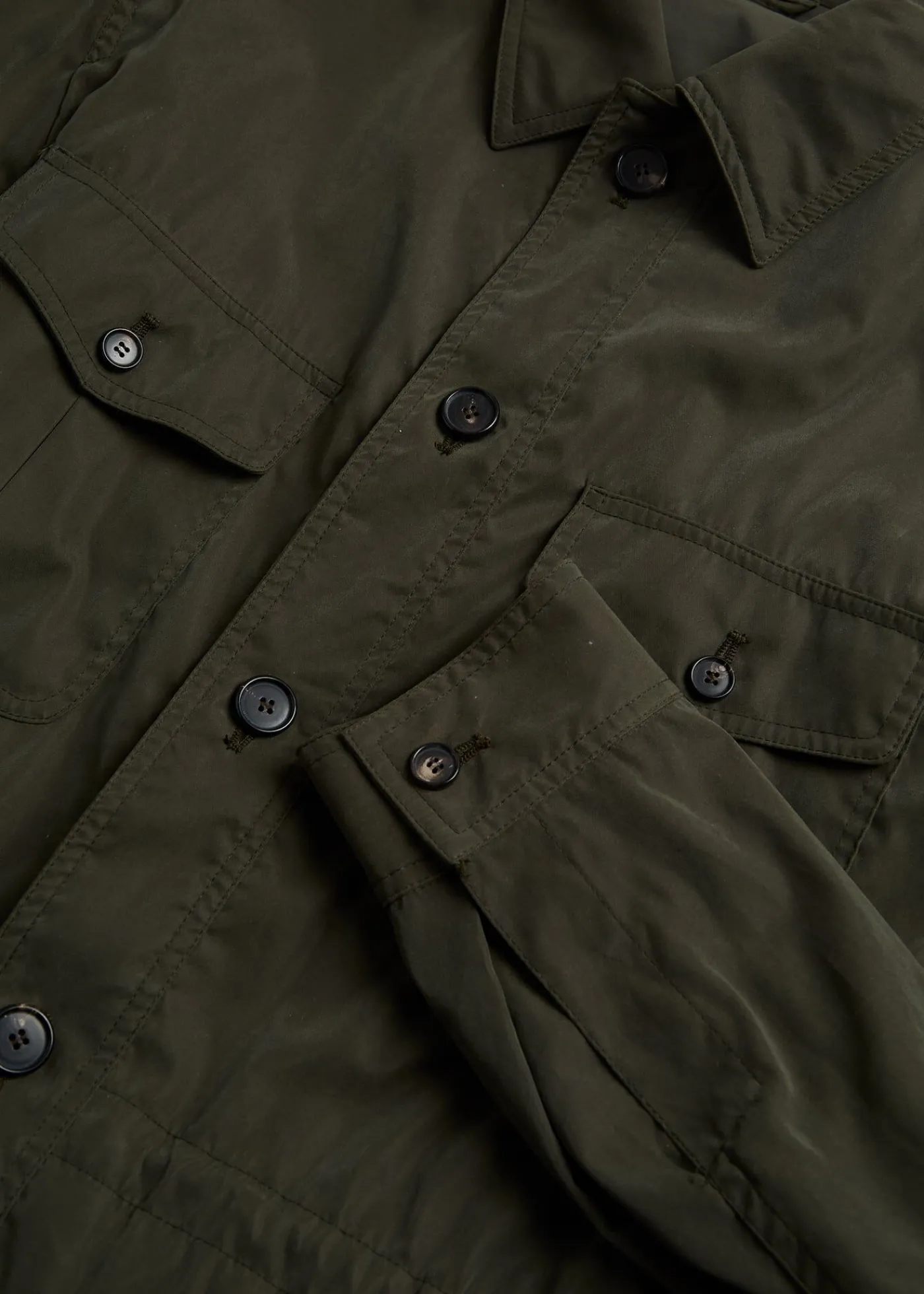 Paul Stuart Outerwear^Belsetta Safari Jacket Olive
