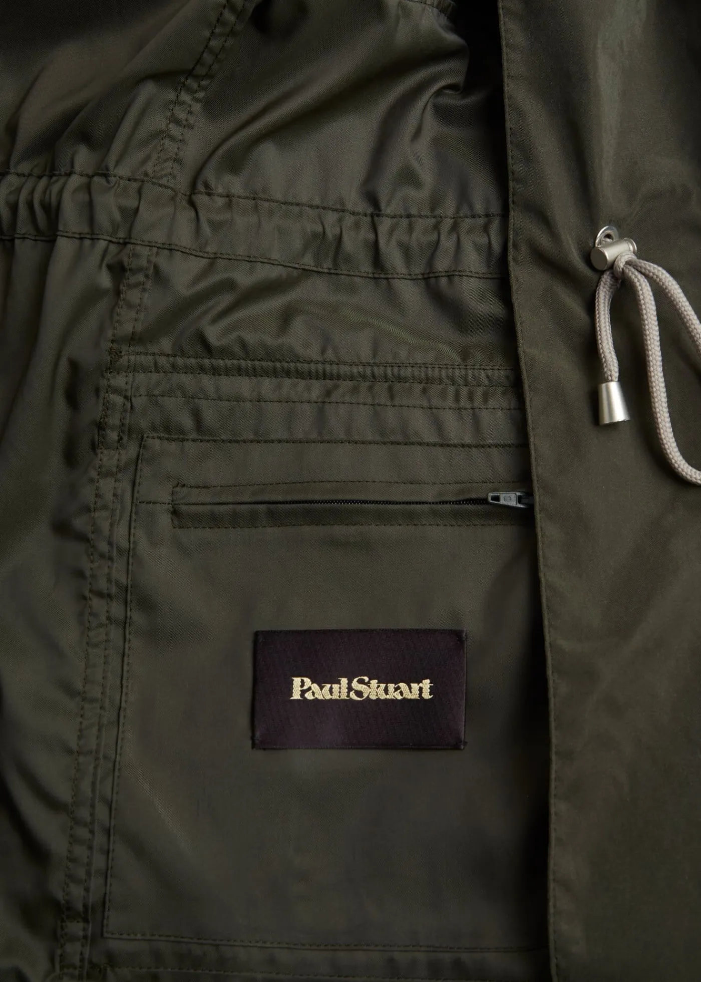 Paul Stuart Outerwear^Belsetta Safari Jacket Olive