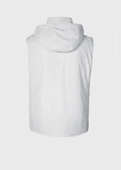 Paul Stuart Vests|Outerwear^Belsetta Vest With Removable Hood White