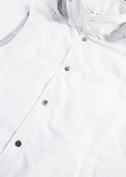 Paul Stuart Vests|Outerwear^Belsetta Vest With Removable Hood White