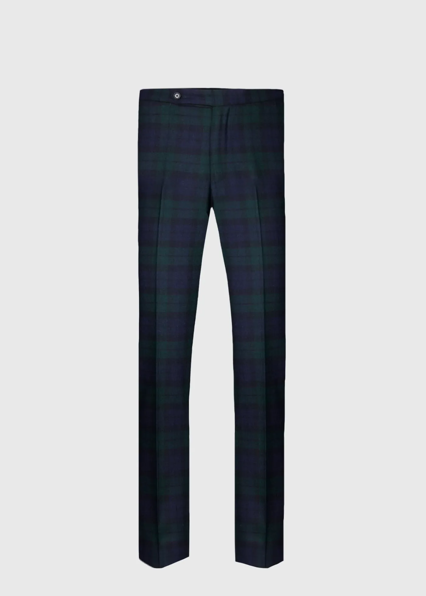 Paul Stuart Formal Shop^Black Watch Shawl Collar Suit Navy/Green