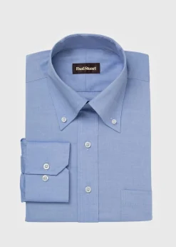 Paul Stuart Dress Shirts^ Sea Island Cotton Dress Shirt Blue
