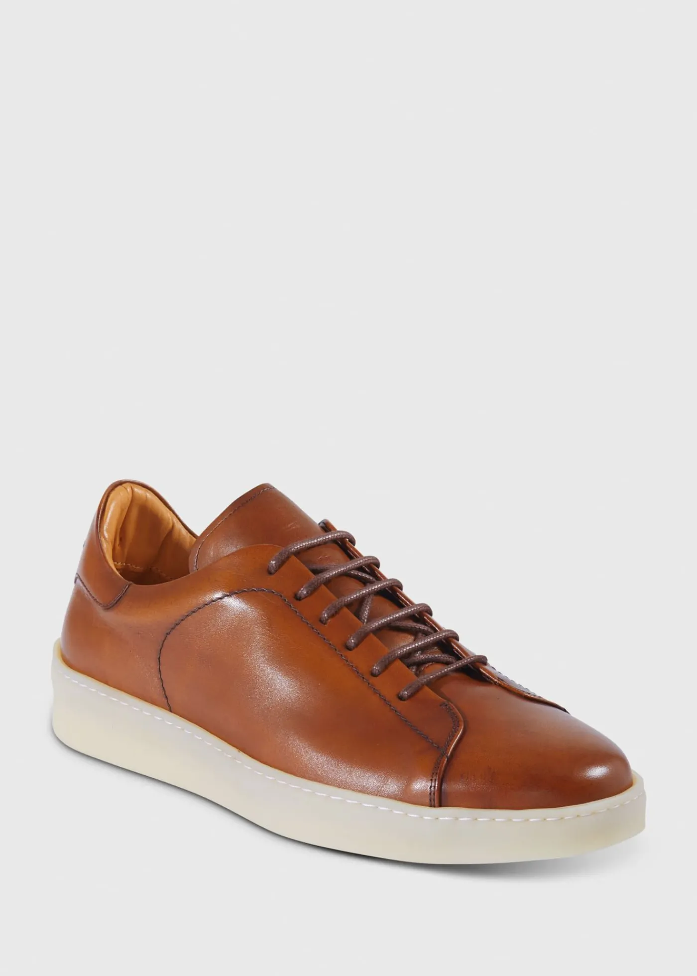 Paul Stuart Sneakers^Boston Leather Derby Tan
