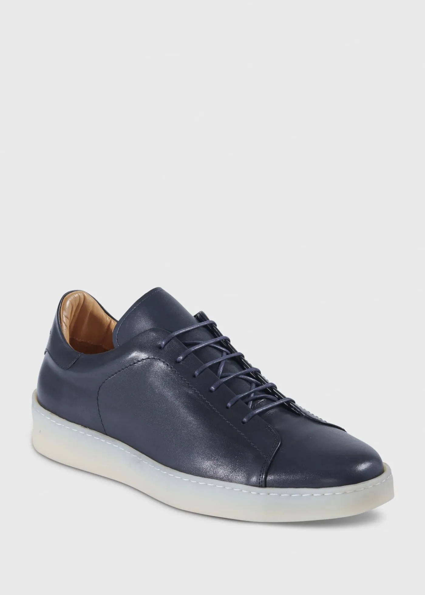 Paul Stuart Sneakers^Boston Leather Derby Blue
