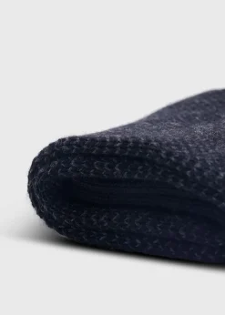Paul Stuart Socks^Cashmere Blend Oxford Sock Black