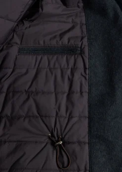Paul Stuart Outerwear^Cashmere Car Coat Charcoal