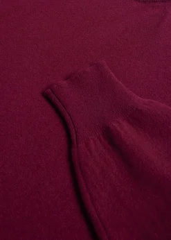 Paul Stuart The Cashmere Shop|Sweaters^Cashmere Crewneck Sweater Burgundy