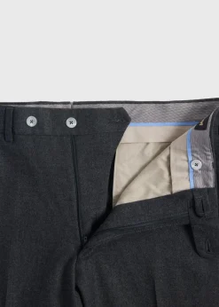 Paul Stuart Dress Pants|The Cashmere Shop^Cashmere Flannel Trouser Grey
