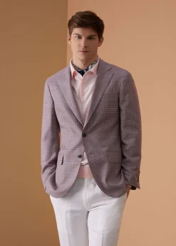 Paul Stuart Blazers & Jackets^Cashmere Glen Plaid Jacket Plum