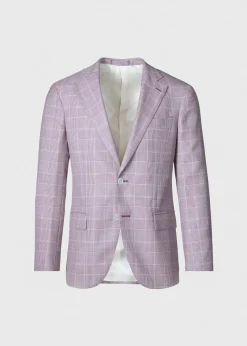 Paul Stuart The Cashmere Shop|Blazers & Jackets^Cashmere Plaid Jacket Plum