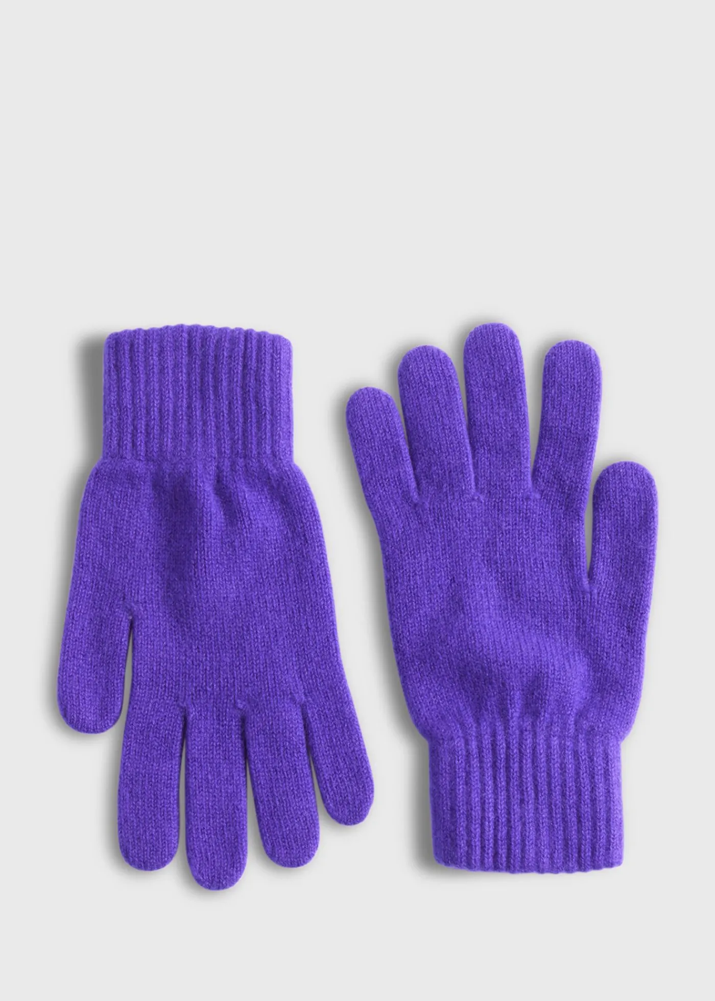 Paul Stuart Scarves, Hats, Gloves^Cashmere Plain Knit Glove Purple