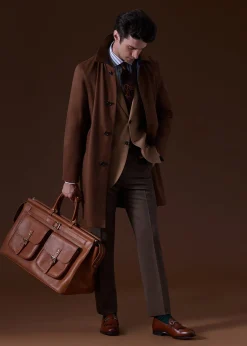 Paul Stuart The Cashmere Shop|Overcoats^Cashmere Reversible Coat Navy/Camel