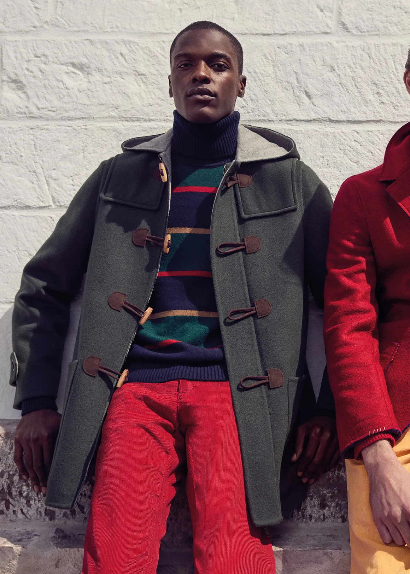 Paul Stuart The Cashmere Shop|Outerwear^Cashmere Toggle Coat Green