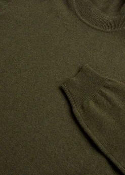 Paul Stuart The Cashmere Shop|Sweaters^Cashmere Turtleneck Olive