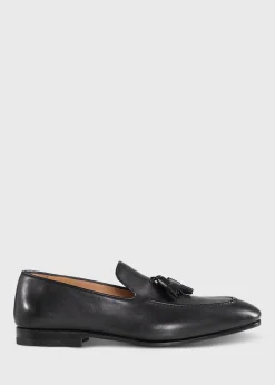 Paul Stuart Slips-Ons|Evening^Charleston Tassel Slip On Black