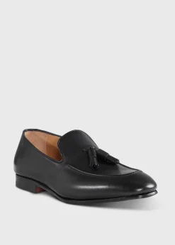 Paul Stuart Slips-Ons|Evening^Charleston Tassel Slip On Black