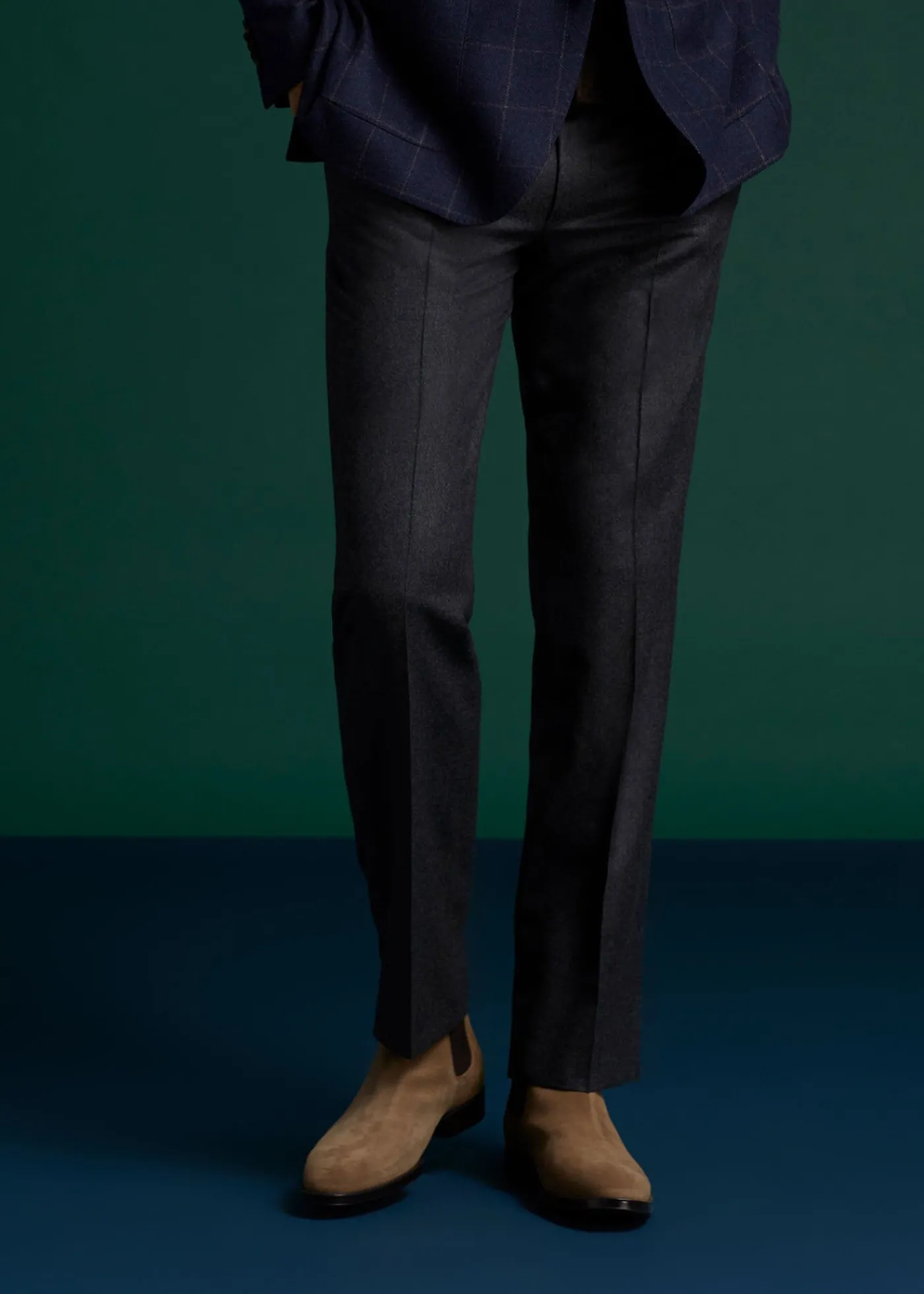 Paul Stuart Boots^Chelsea Suede Boot Tan