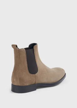 Paul Stuart Boots^Chelsea Suede Boot Tan