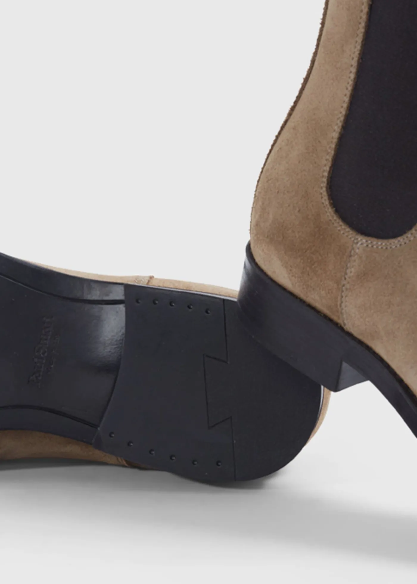 Paul Stuart Boots^Chelsea Suede Boot Tan