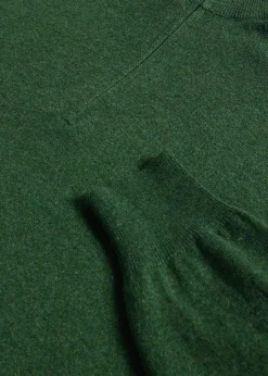 Paul Stuart The Cashmere Shop|Sweaters^Classic Cashmere Quarter Zip Sweater Green
