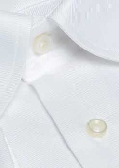 Paul Stuart Sport Shirts^Classic Cotton Twill Sport Shirt White