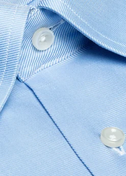 Paul Stuart Sport Shirts^Classic Cotton Twill Sport Shirt Light Blue
