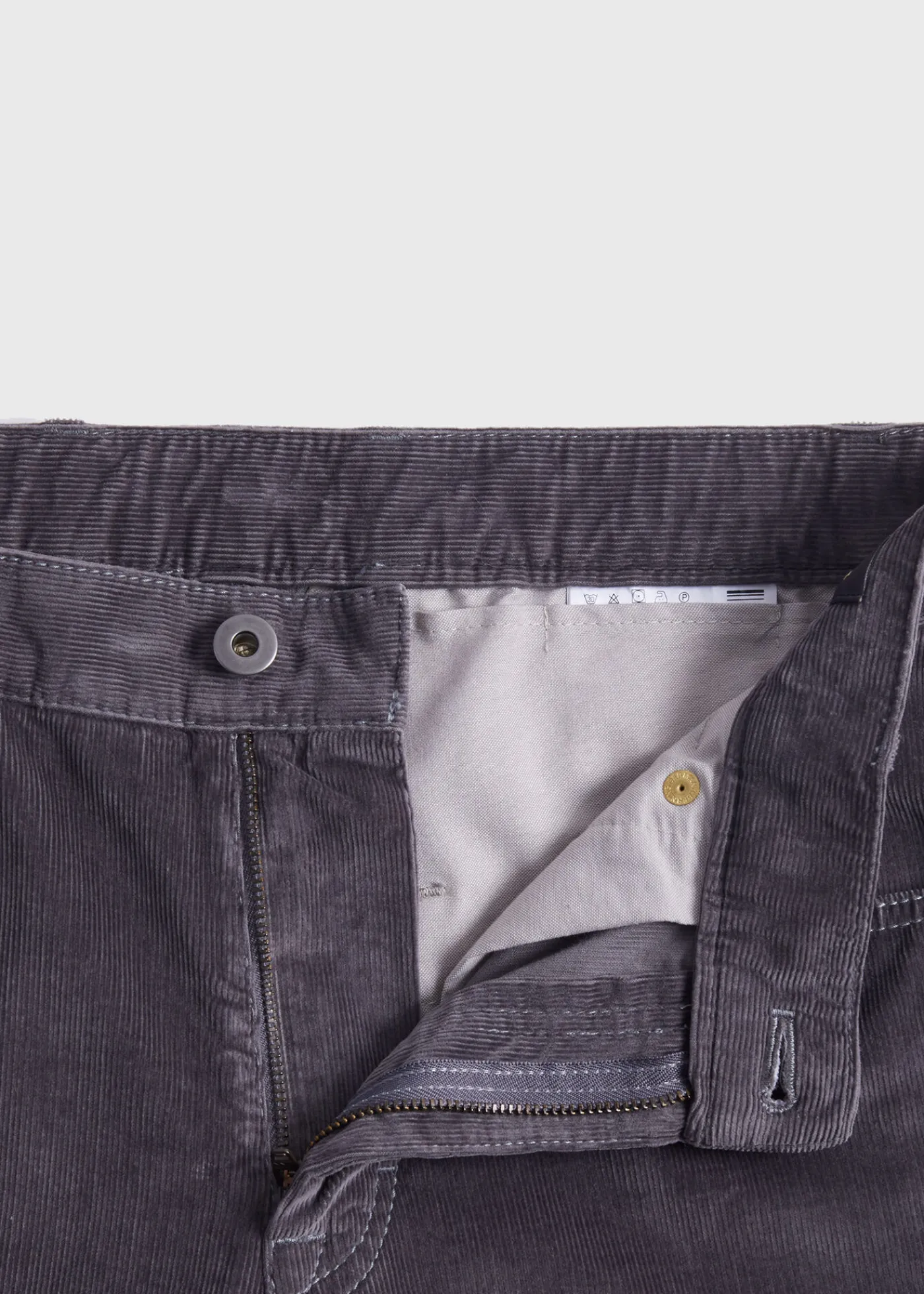 Paul Stuart Pants^Classic Five-Pocket Corduroy Trouser Grey