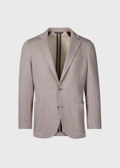 Paul Stuart Blazers & Jackets^Cotton & Cashmere Pique Soft Jacket Brown