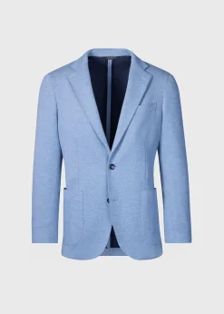 Paul Stuart Blazers & Jackets^Cotton & Cashmere Pique Soft Jacket Blue