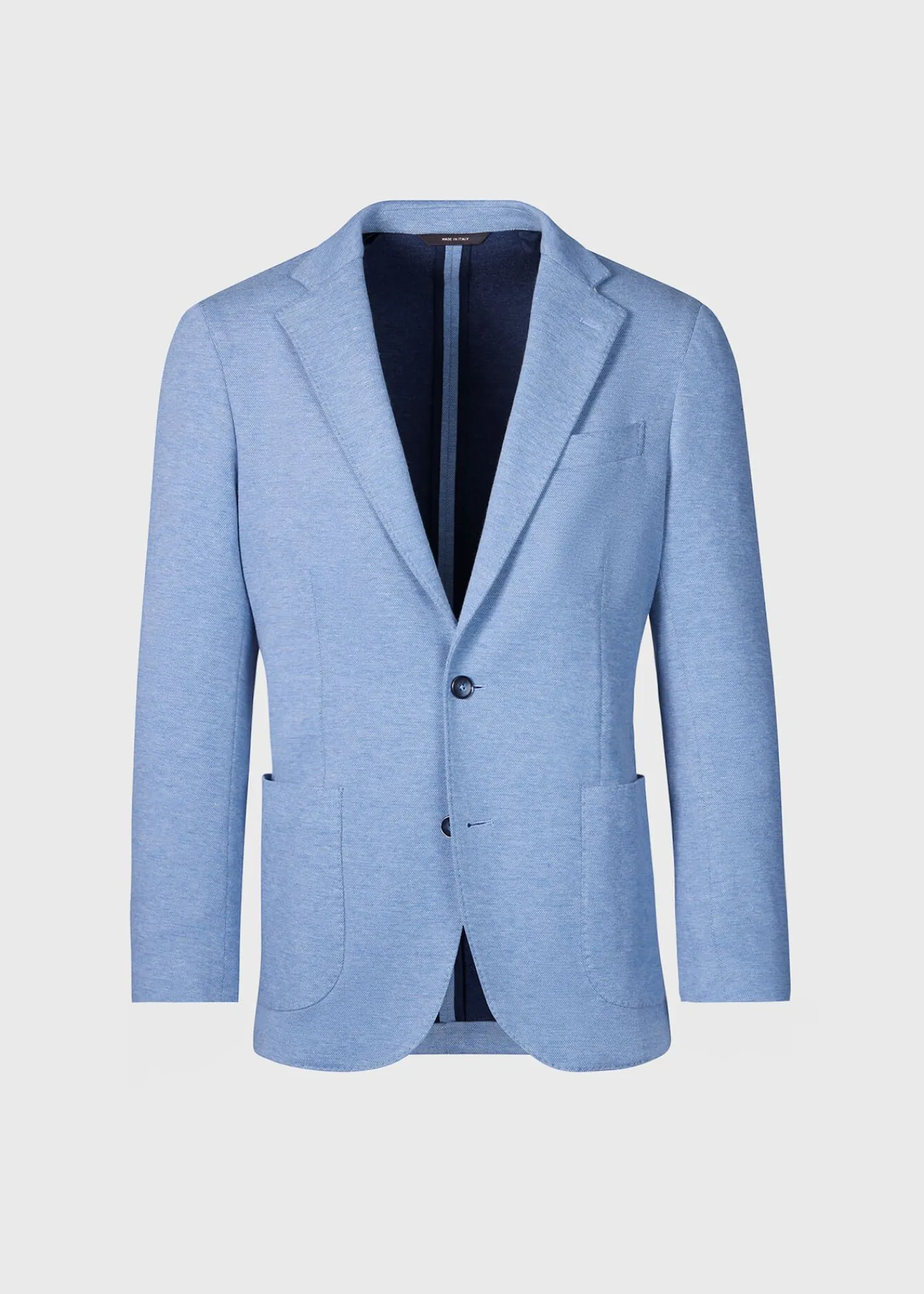 Paul Stuart Blazers & Jackets^Cotton & Cashmere Pique Soft Jacket Blue