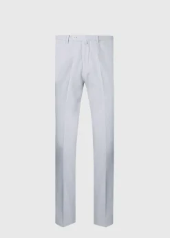Paul Stuart The Cashmere Shop|Pants^Cotton & Cashmere Trouser Light Grey