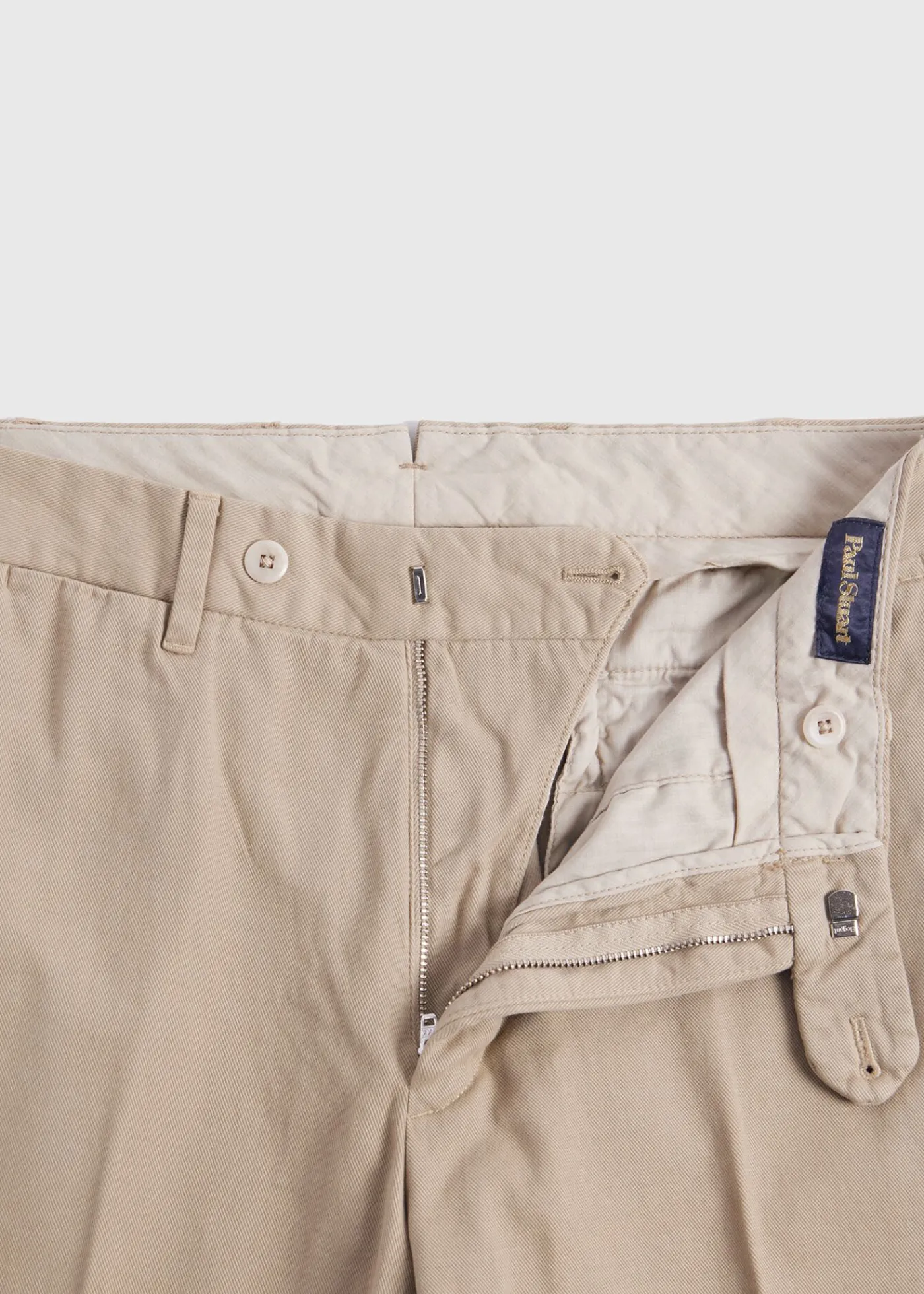 Paul Stuart The Cashmere Shop|Pants^Cotton & Cashmere Trouser Khaki