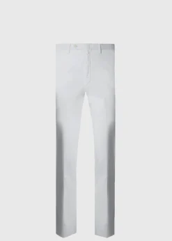 Paul Stuart Dress Pants|Pants^Cotton & Silk Garment Dyed Trouser White
