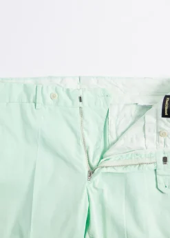 Paul Stuart Dress Pants|Pants^Cotton & Silk Garment Dyed Trouser Mint