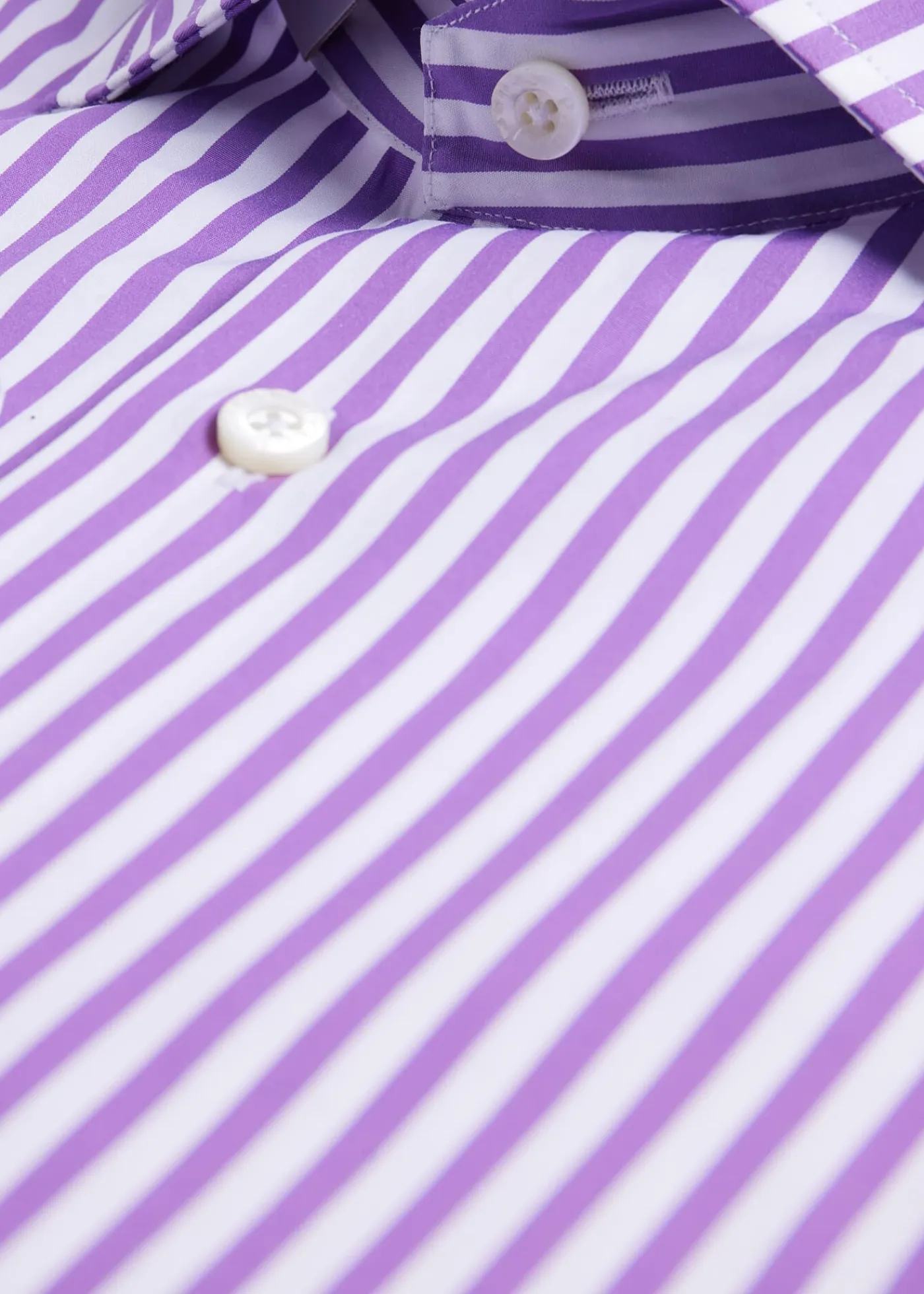 Paul Stuart Sport Shirts^Cotton Bengal Stripe Sport Shirt Purple