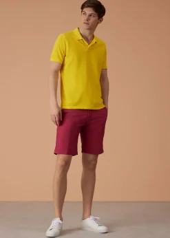 Paul Stuart Pants|Shorts & Swim Trunks^Cotton Bermuda Short Magenta
