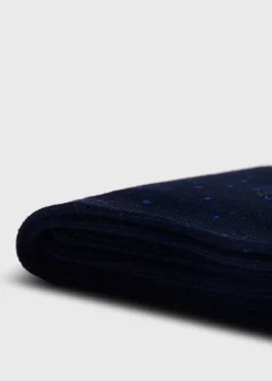 Paul Stuart Socks^Cotton Bird's Eye Sock Navy