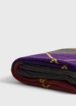 Paul Stuart Socks^Cotton Blend Argyle Sock Olive