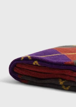 Paul Stuart Socks^Cotton Blend Argyle Sock Rust